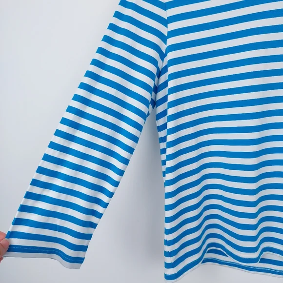 Joanie Striped Shark Top Size Small - Picture 5 of 14